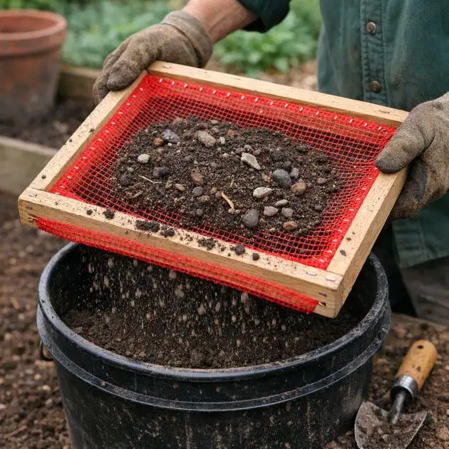 Maak herbruikbare tuinzeven en -filters
